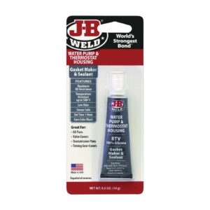 Tube of JB Weld Original Steel Reinforced Epoxy Adhesive in packaging.