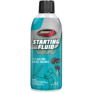 A can of Starting Fluid for small engines by JASCO.